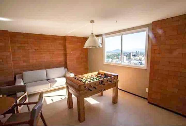 Elegante Flat No Centro Da Cidade - 30M² 캄푸스 두스 고이타카지스 외부 사진